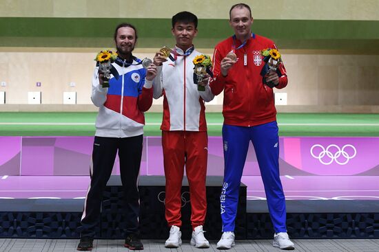 Japan Olympics 2020 Shooting Rifle 3 Positions Men