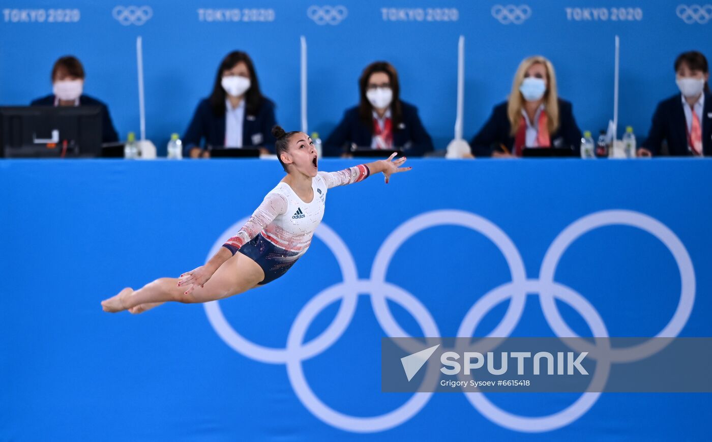 Japan Olympics 2020 Artistic Gymnastics Floor Exercise