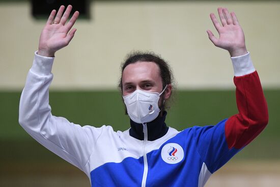 Japan Olympics 2020 Shooting Rifle 3 Positions Men