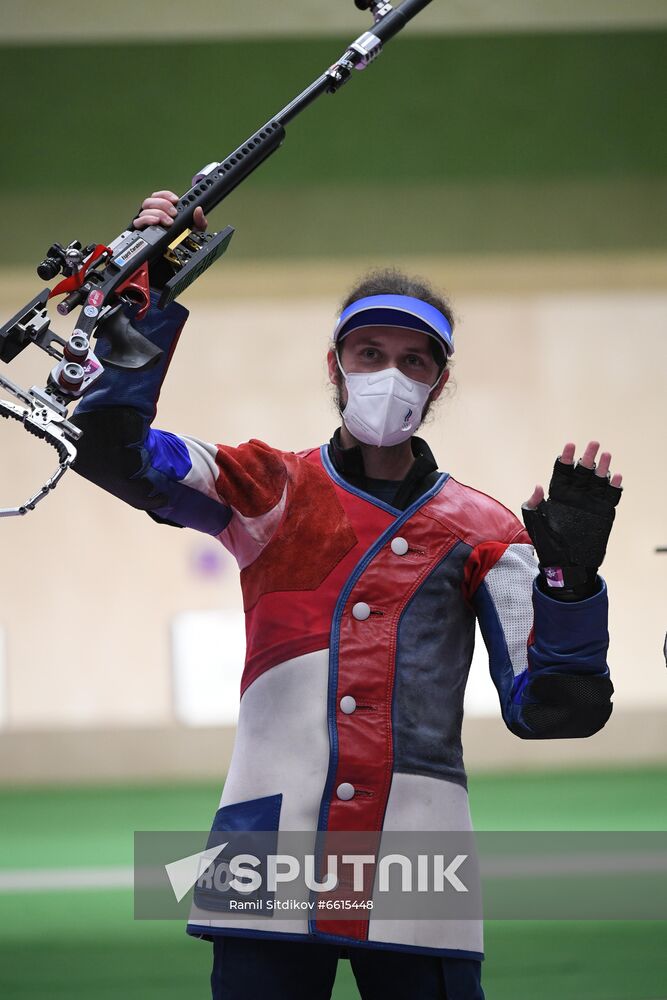 Japan Olympics 2020 Shooting Rifle 3 Positions Men