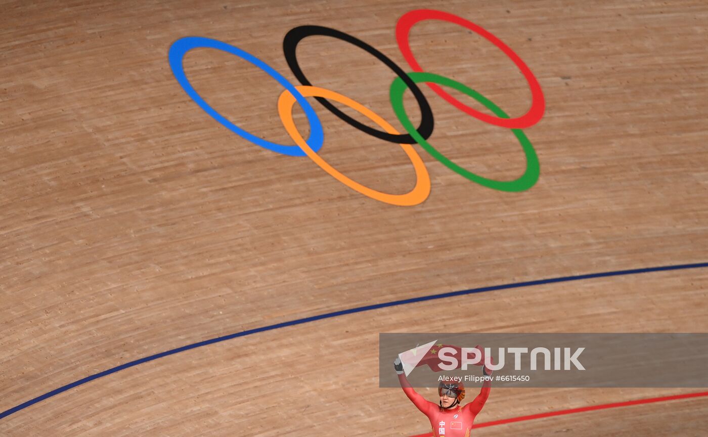 Japan Olympics 2020 Cycling Track Women Team Sprint