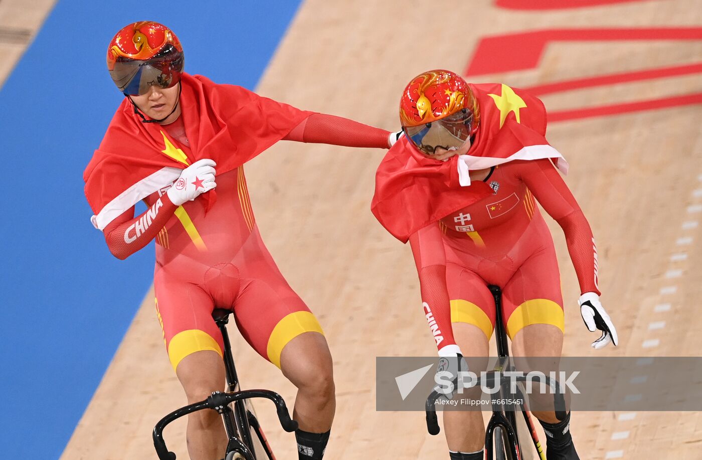 Japan Olympics 2020 Cycling Track Women Team Sprint