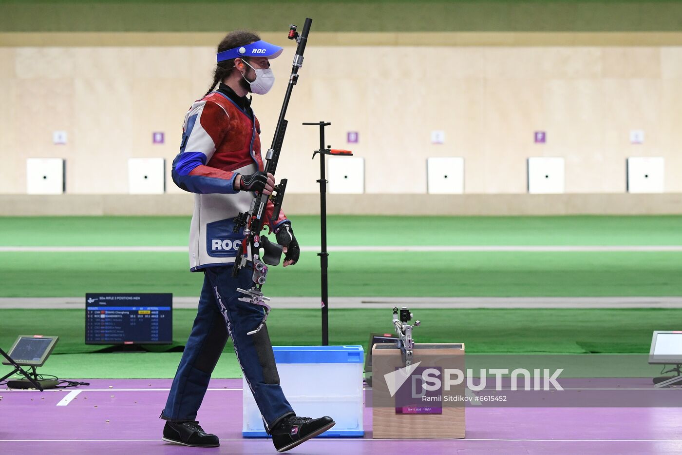 Japan Olympics 2020 Shooting Rifle 3 Positions Men