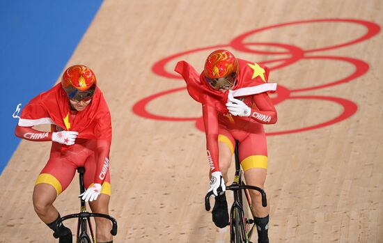 Japan Olympics 2020 Cycling Track Women Team Sprint