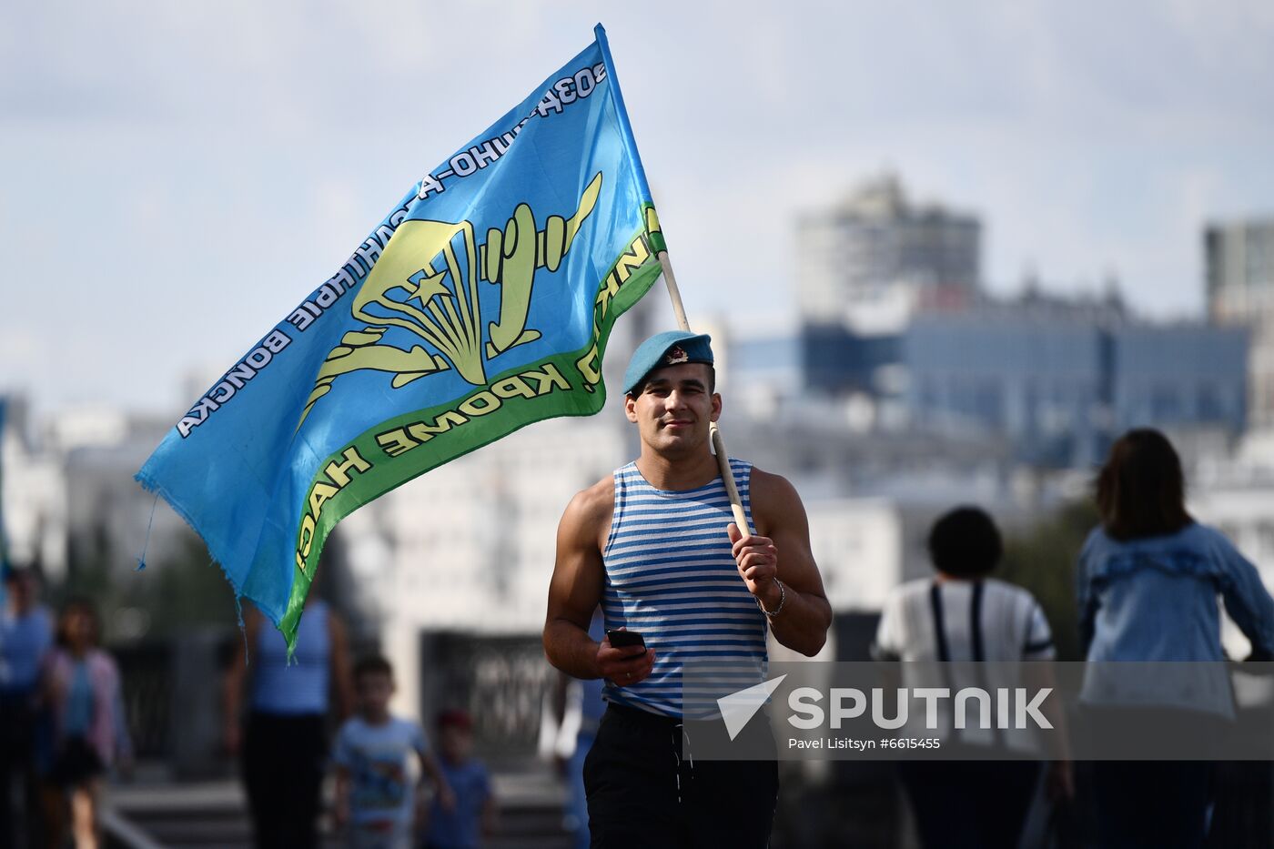 Russia Paratroopers' Day Celebration Regions