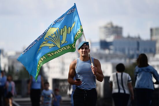 Russia Paratroopers' Day Celebration Regions