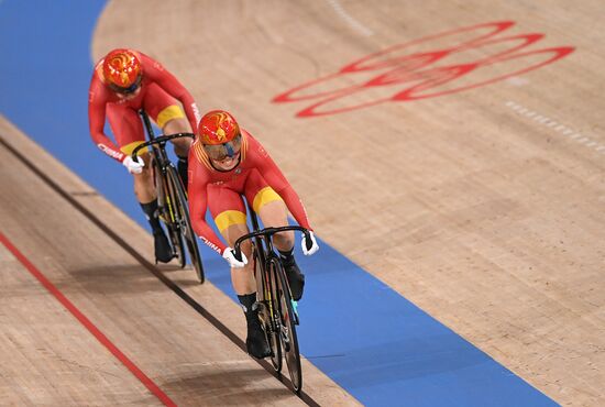 Japan Olympics 2020 Cycling Track Women Team Sprint
