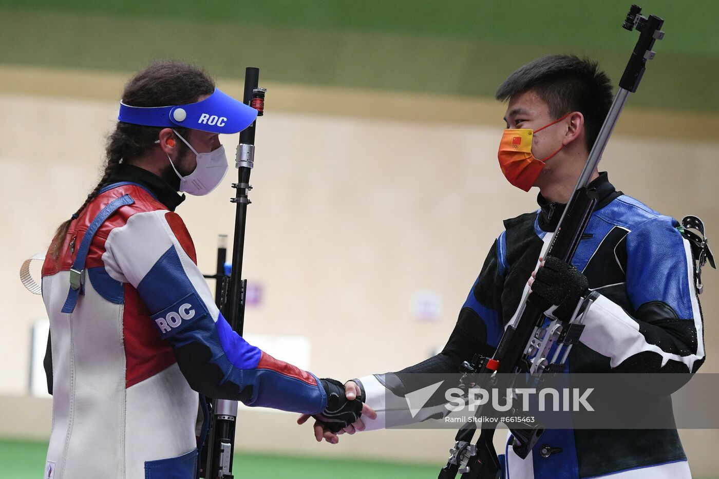 Japan Olympics 2020 Shooting Rifle 3 Positions Men