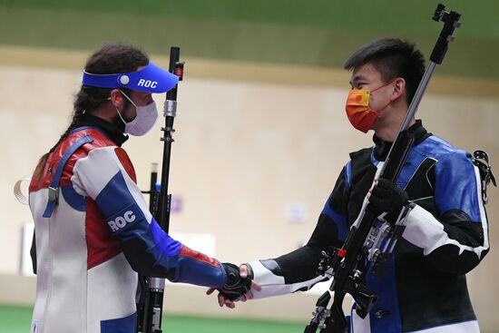 Japan Olympics 2020 Shooting Rifle 3 Positions Men