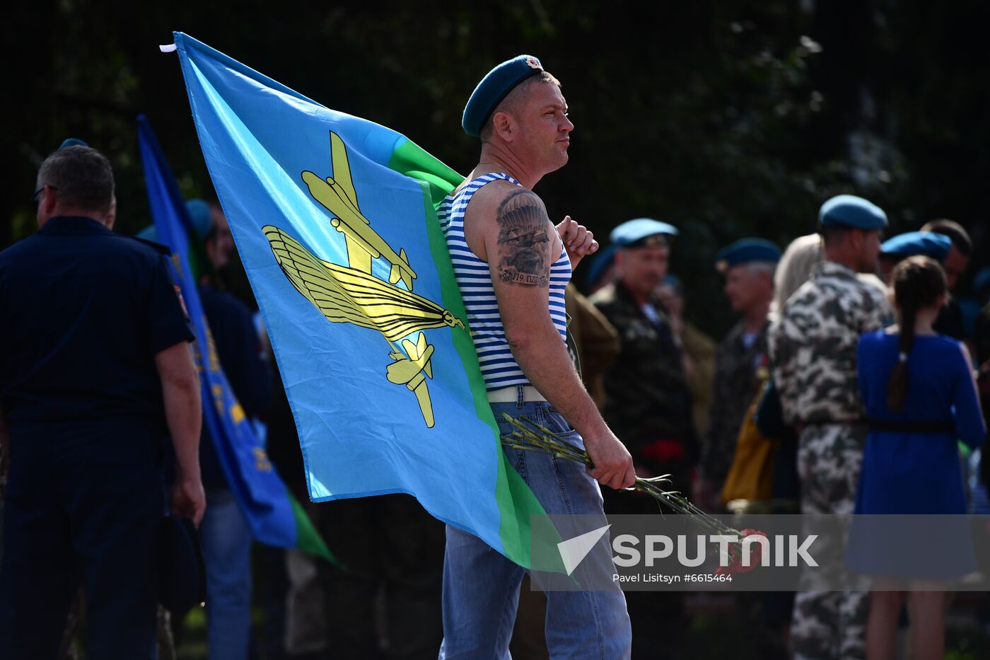 Russia Paratroopers' Day Celebration Regions