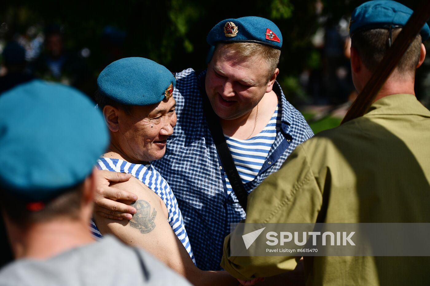 Russia Paratroopers' Day Celebration Regions