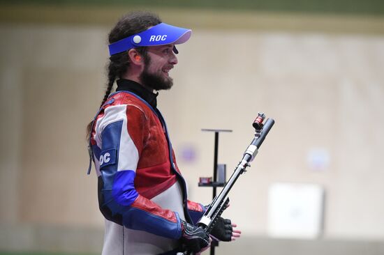 Japan Olympics 2020 Shooting Rifle 3 Positions Men