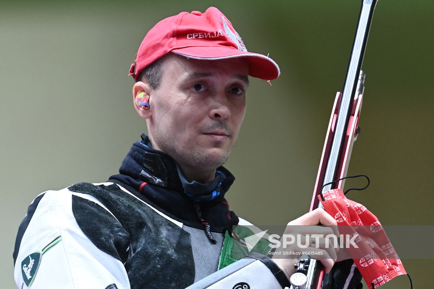 Japan Olympics 2020 Shooting Rifle 3 Positions Men