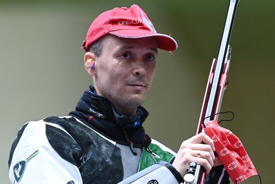 Japan Olympics 2020 Shooting Rifle 3 Positions Men