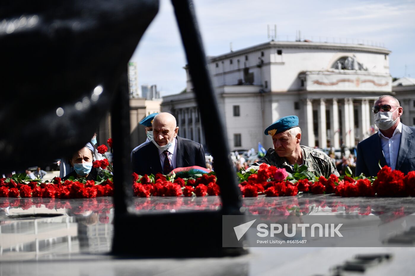 Russia Paratroopers' Day Celebration Regions