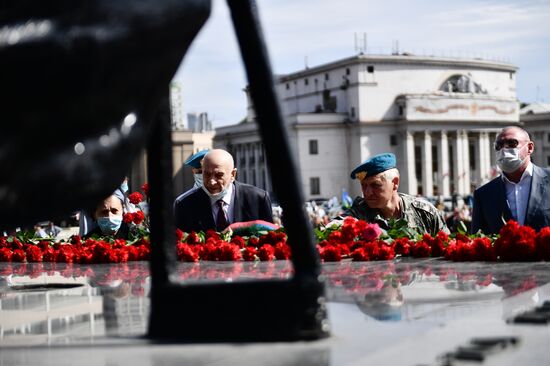 Russia Paratroopers' Day Celebration Regions