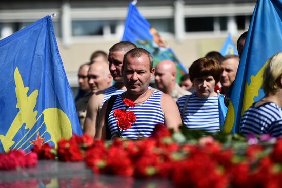 Russia Paratroopers' Day Celebration Regions