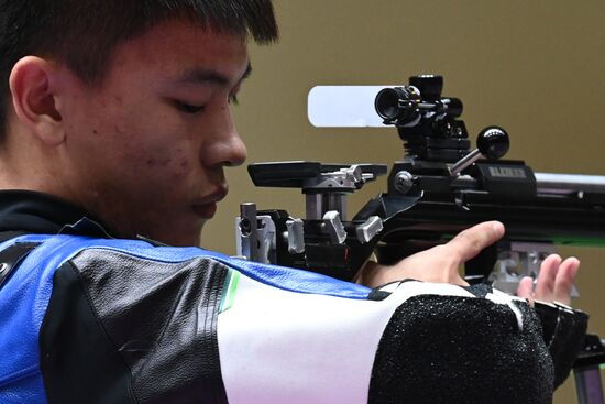 Japan Olympics 2020 Shooting Rifle 3 Positions Men