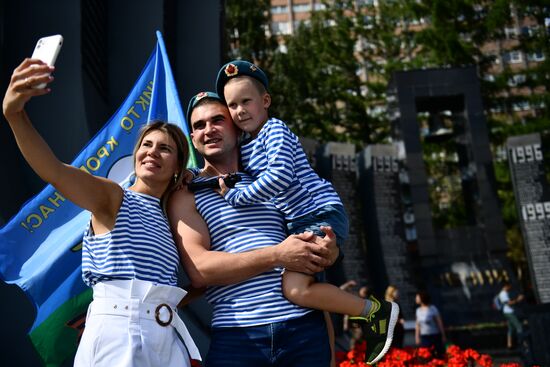 Russia Paratroopers' Day Celebration Regions