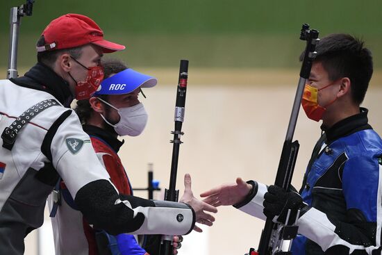 Japan Olympics 2020 Shooting Rifle 3 Positions Men