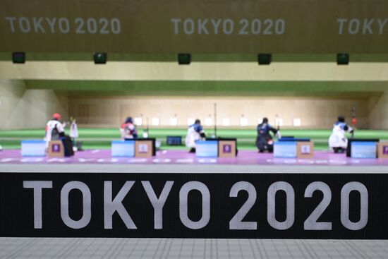 Japan Olympics 2020 Shooting Rifle 3 Positions Men