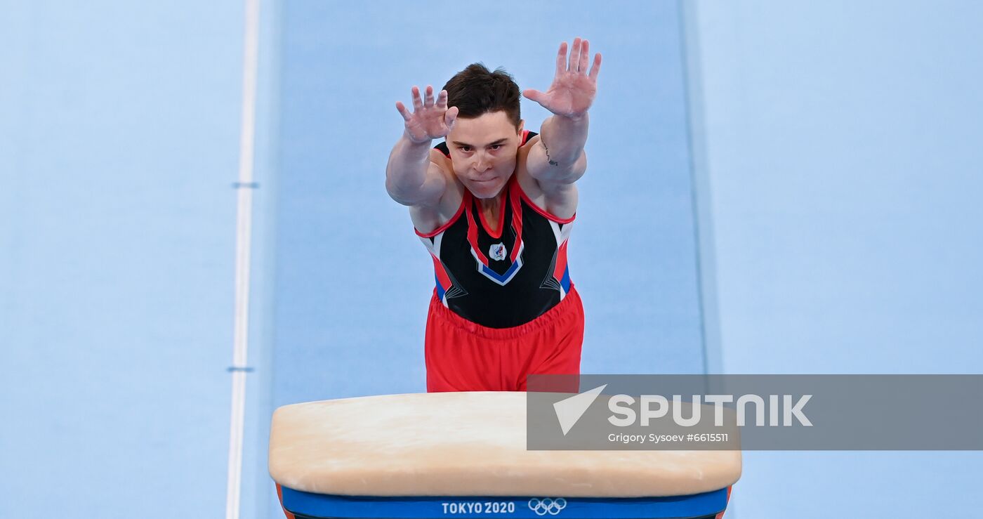 Japan Olympics 2020 Artistic Gymnastics Men Vault
