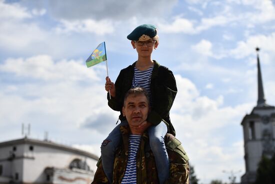 Russia Paratroopers' Day Celebration Regions