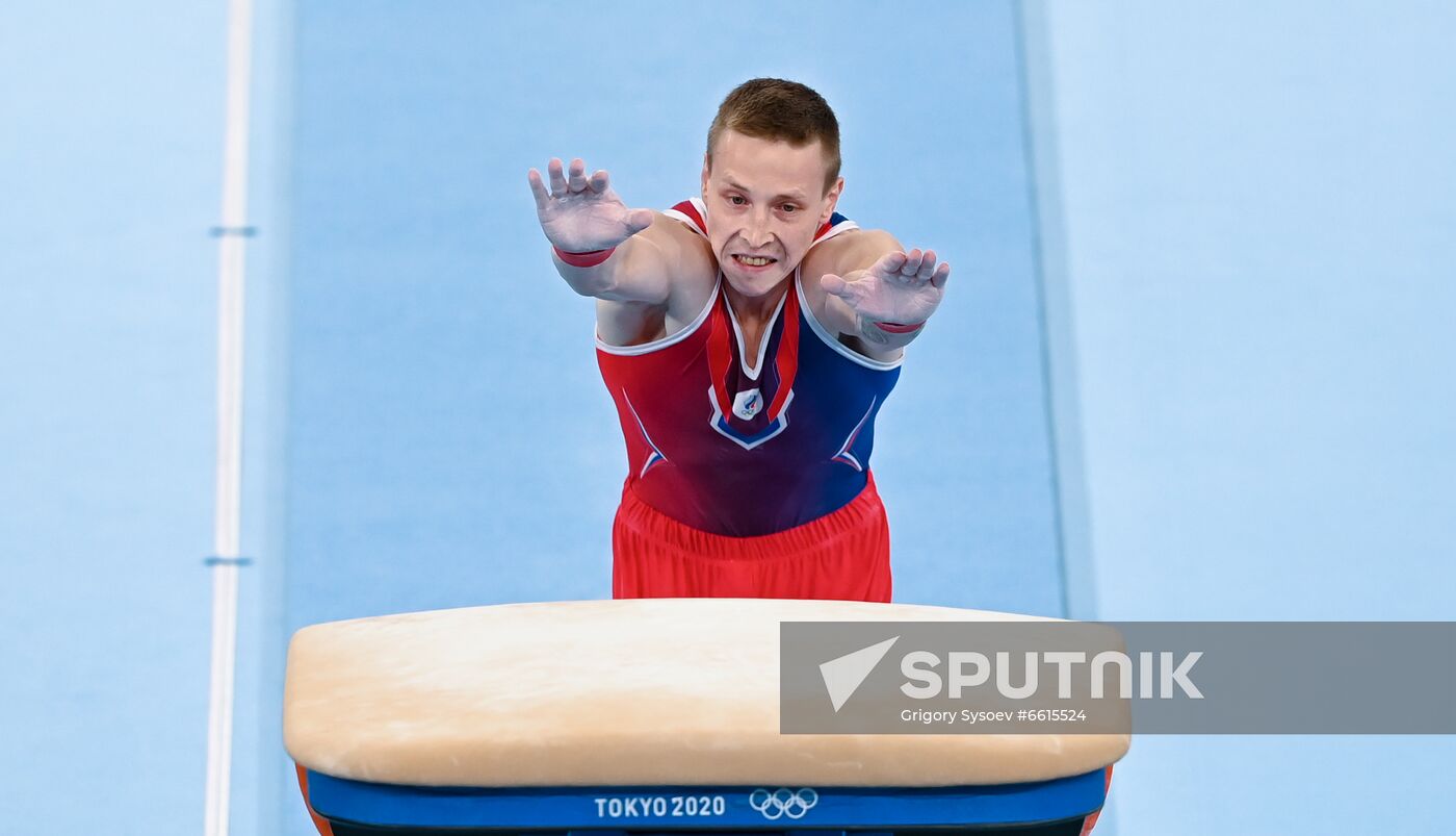 Japan Olympics 2020 Artistic Gymnastics Men Vault