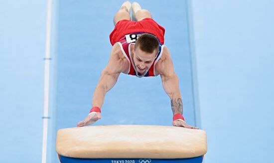 Japan Olympics 2020 Artistic Gymnastics Men Vault