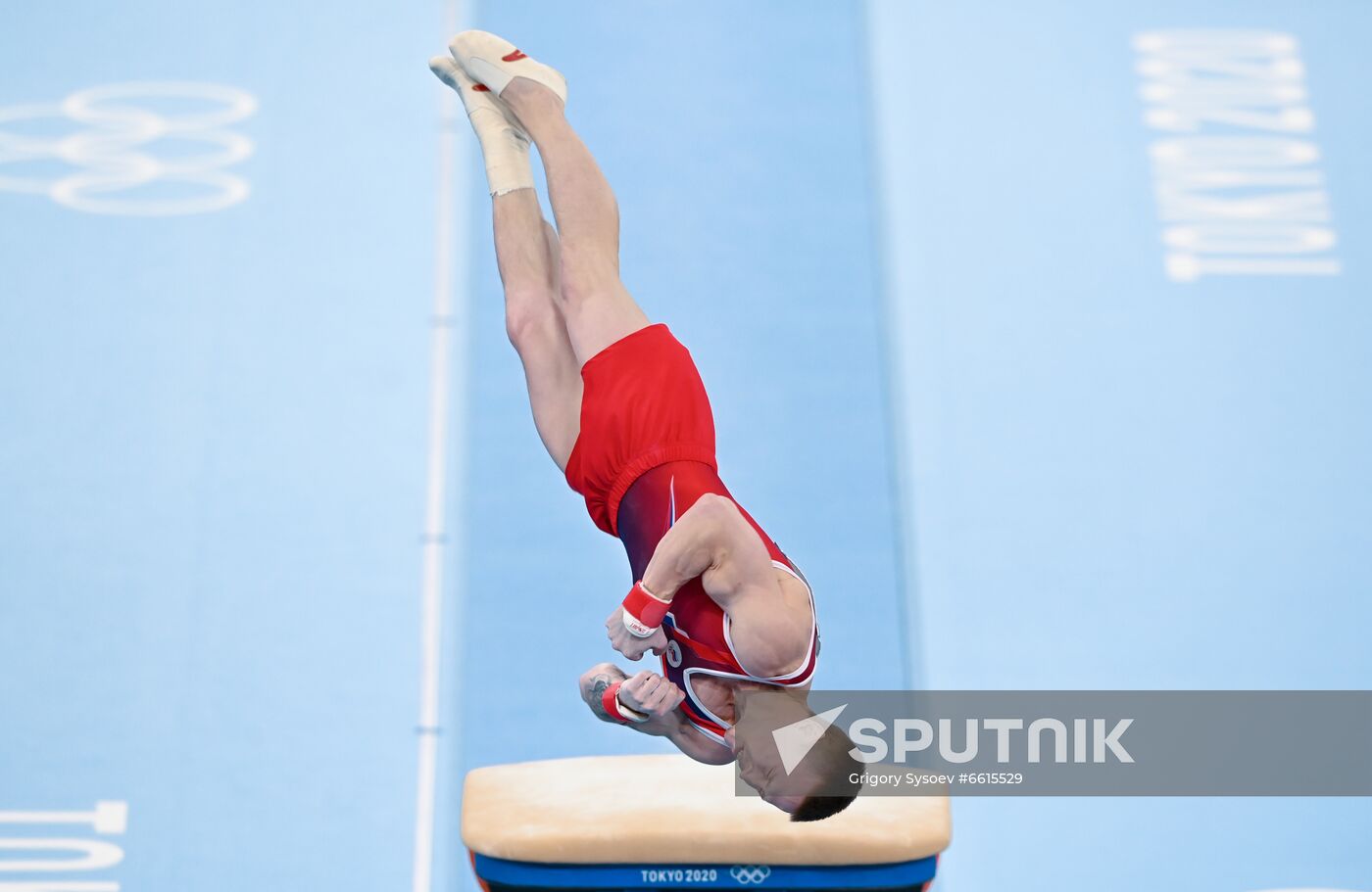 Japan Olympics 2020 Artistic Gymnastics Men Vault
