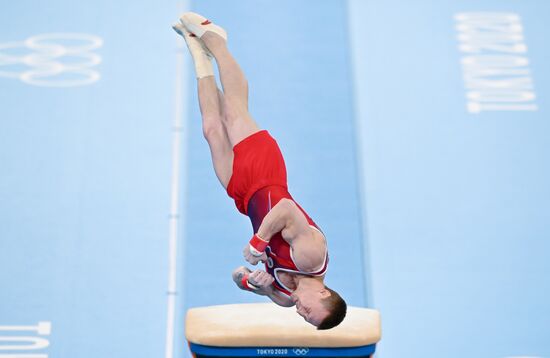 Japan Olympics 2020 Artistic Gymnastics Men Vault