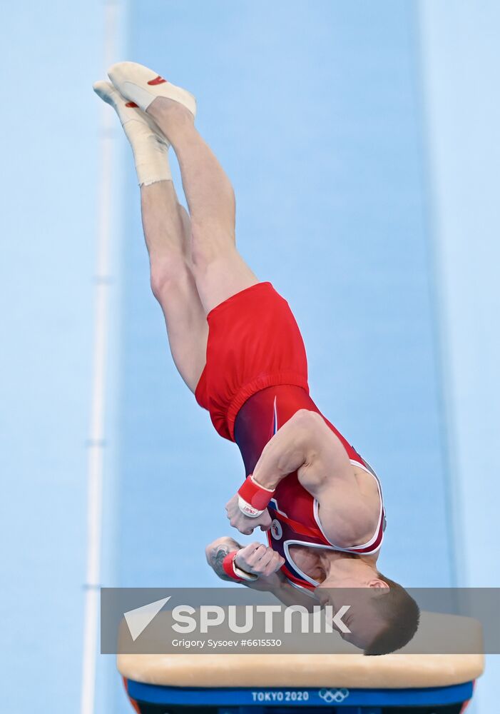 Japan Olympics 2020 Artistic Gymnastics Men Vault