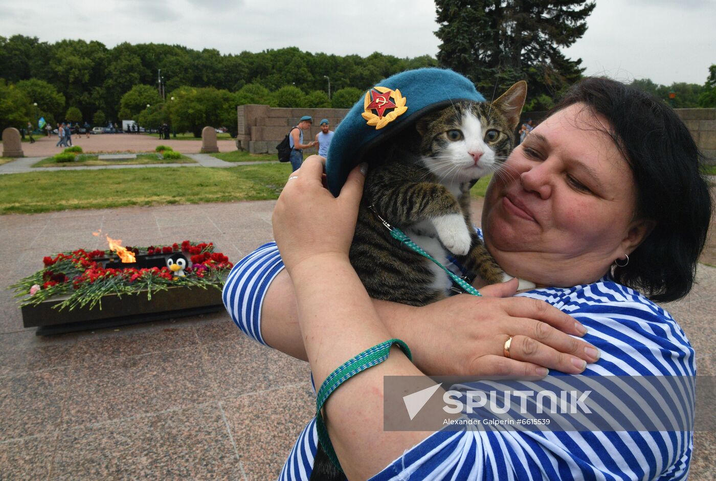 Russia Paratroopers' Day Celebration Regions