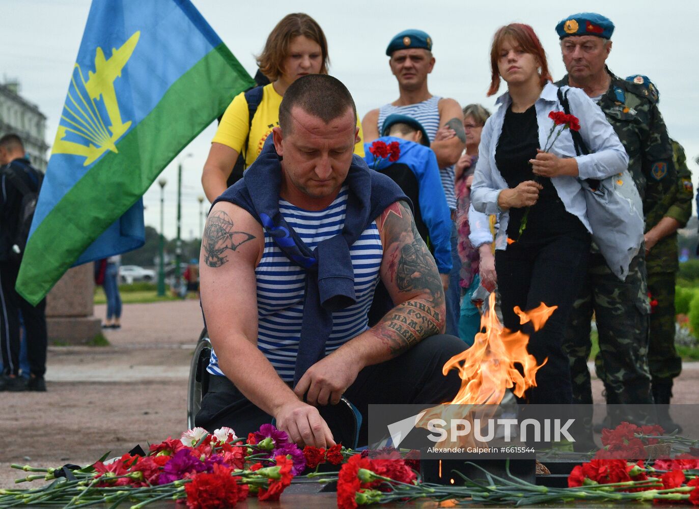 Russia Paratroopers' Day Celebration Regions