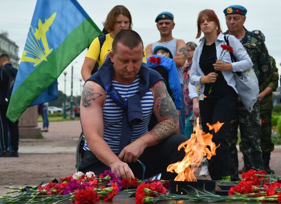 Russia Paratroopers' Day Celebration Regions