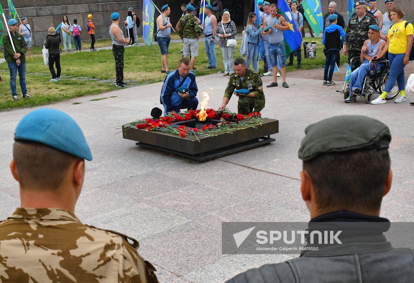 Russia Paratroopers' Day Celebration Regions