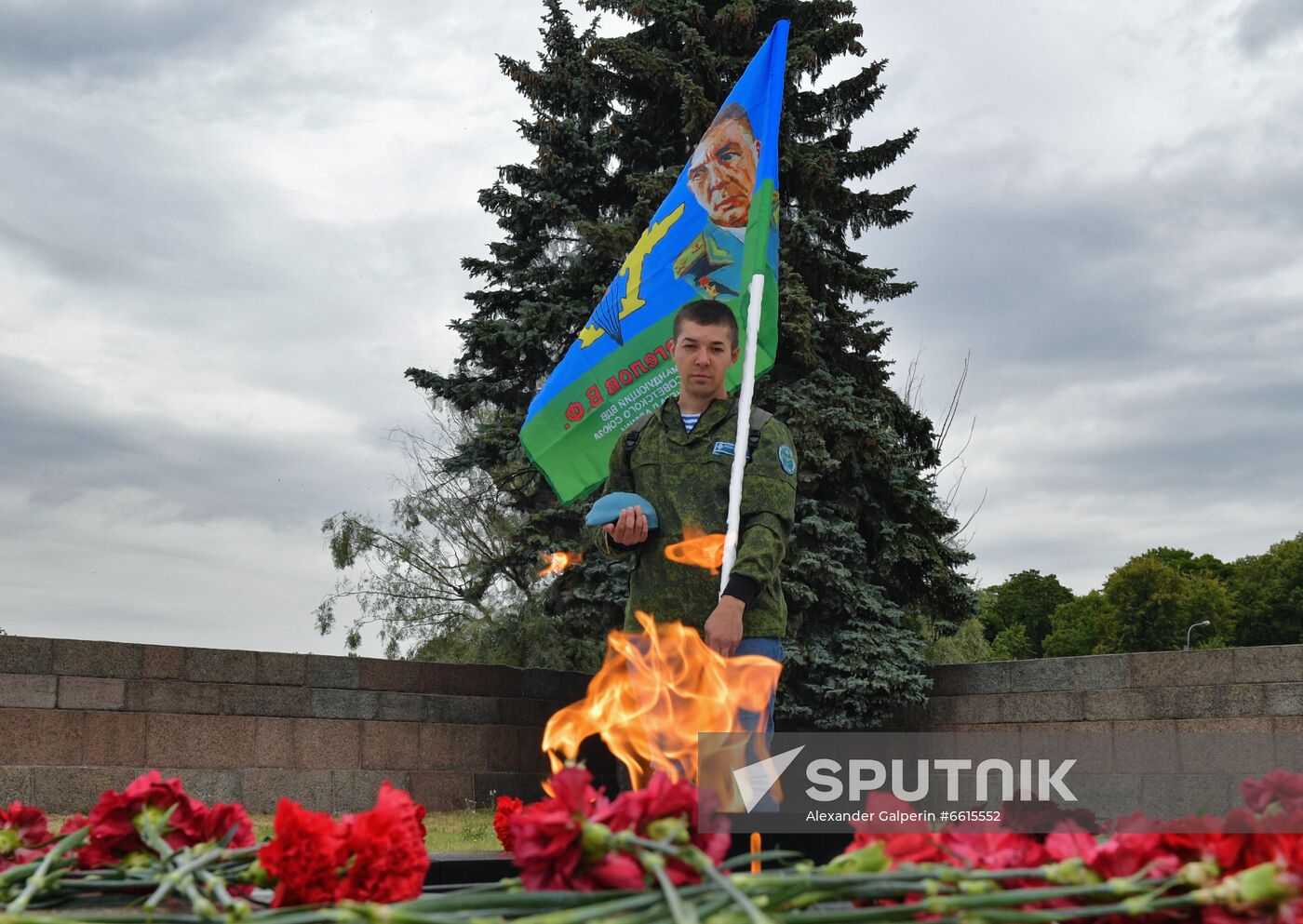 Russia Paratroopers' Day Celebration Regions