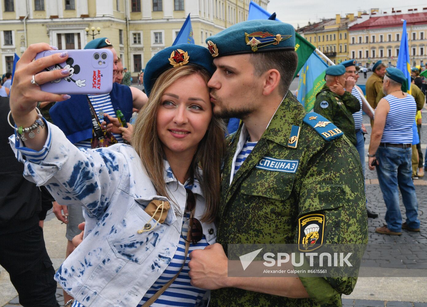 Russia Paratroopers' Day Celebration Regions