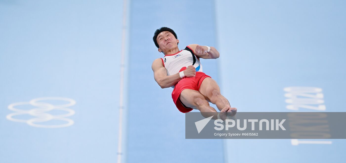 Japan Olympics 2020 Artistic Gymnastics Men Vault