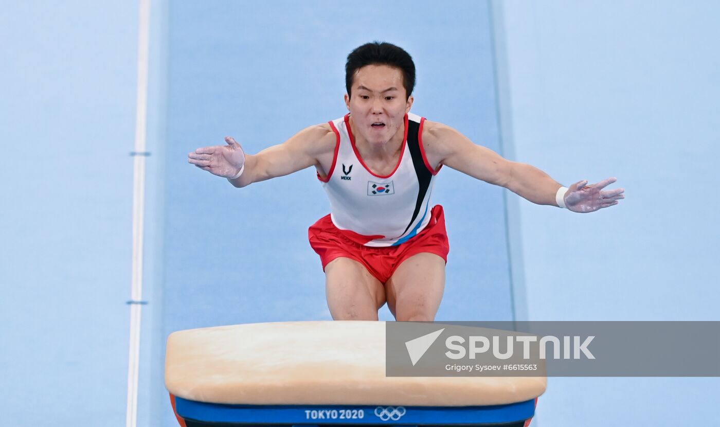 Japan Olympics 2020 Artistic Gymnastics Men Vault
