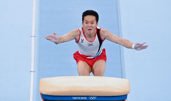 Japan Olympics 2020 Artistic Gymnastics Men Vault
