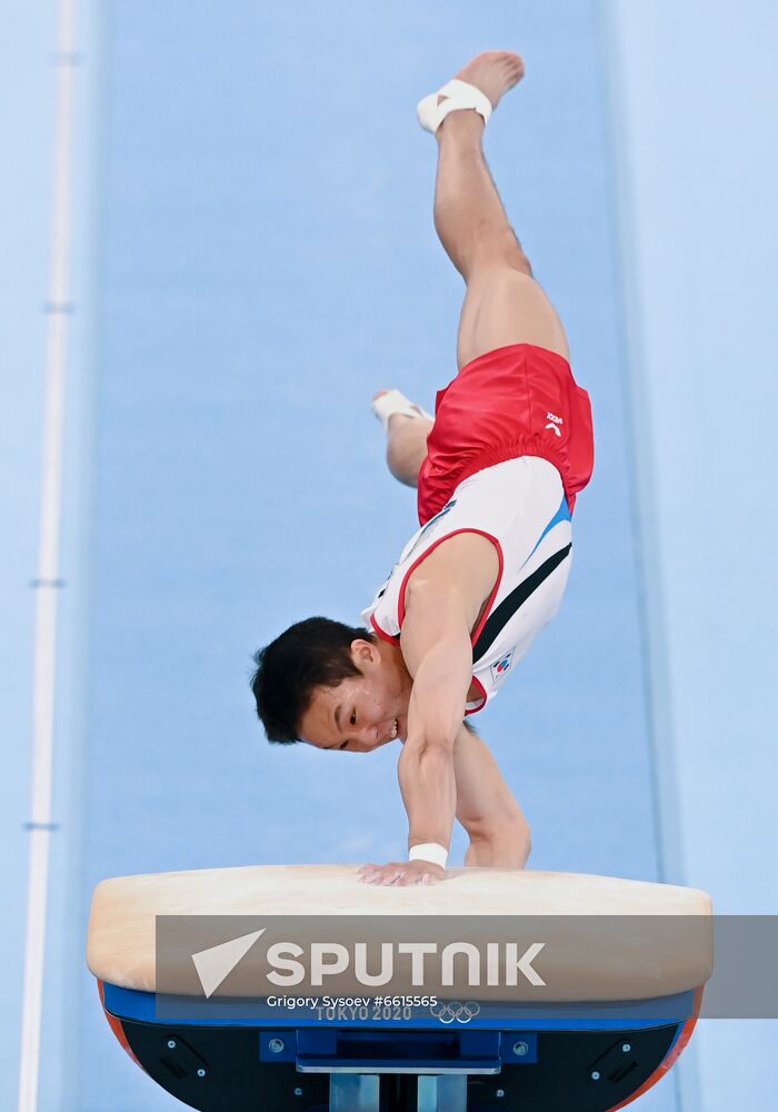Japan Olympics 2020 Artistic Gymnastics Men Vault