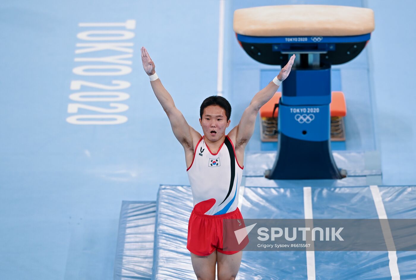 Japan Olympics 2020 Artistic Gymnastics Men Vault