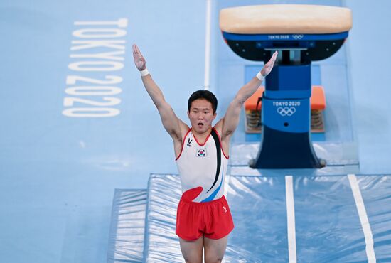 Japan Olympics 2020 Artistic Gymnastics Men Vault