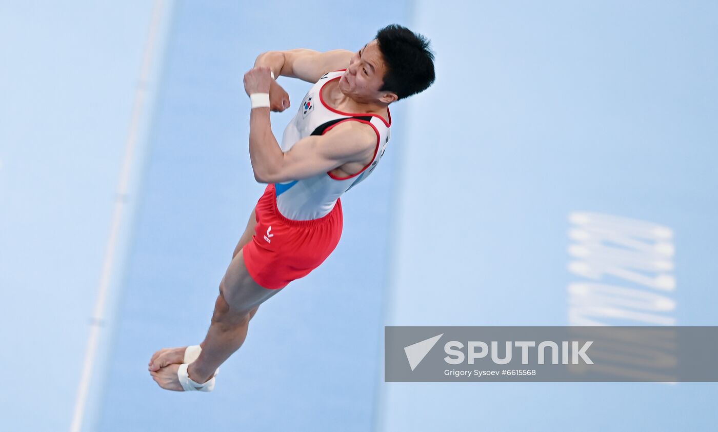 Japan Olympics 2020 Artistic Gymnastics Men Vault