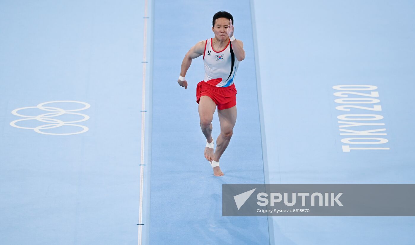 Japan Olympics 2020 Artistic Gymnastics Men Vault