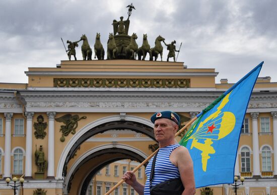 Russia Paratroopers' Day Celebration Regions