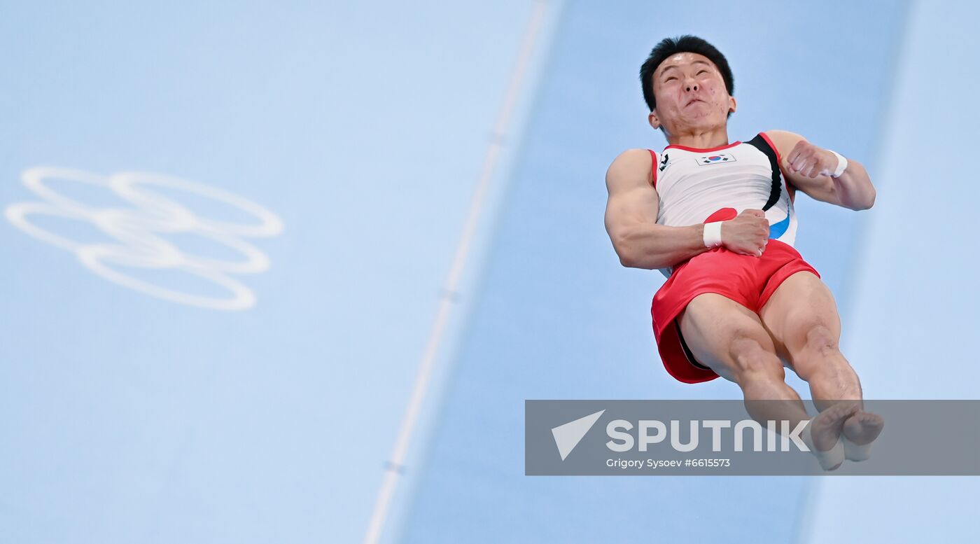 Japan Olympics 2020 Artistic Gymnastics Men Vault