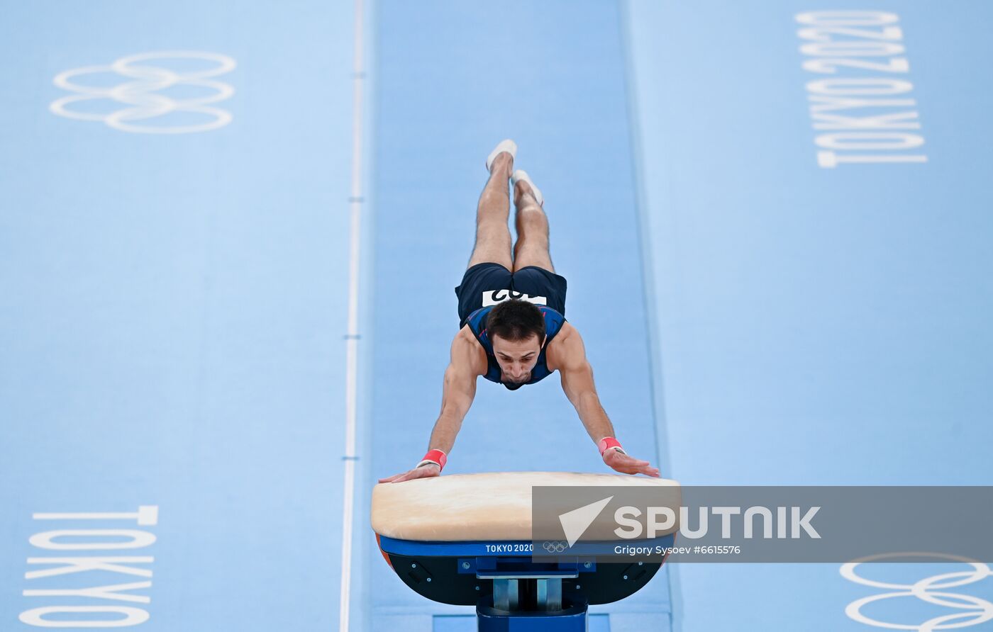 Japan Olympics 2020 Artistic Gymnastics Men Vault