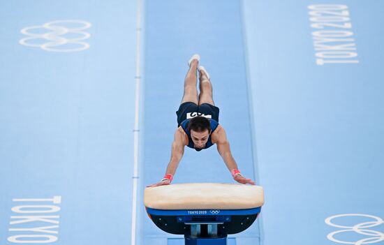 Japan Olympics 2020 Artistic Gymnastics Men Vault